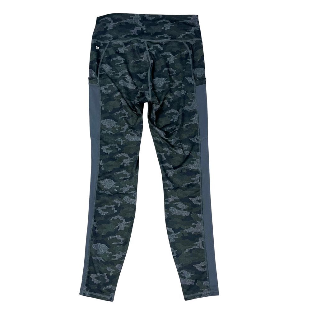 PowerHold by Fabletics Side Pockets Camo Leggings Mesh Side Womens Size Large - Picture 3 of 11